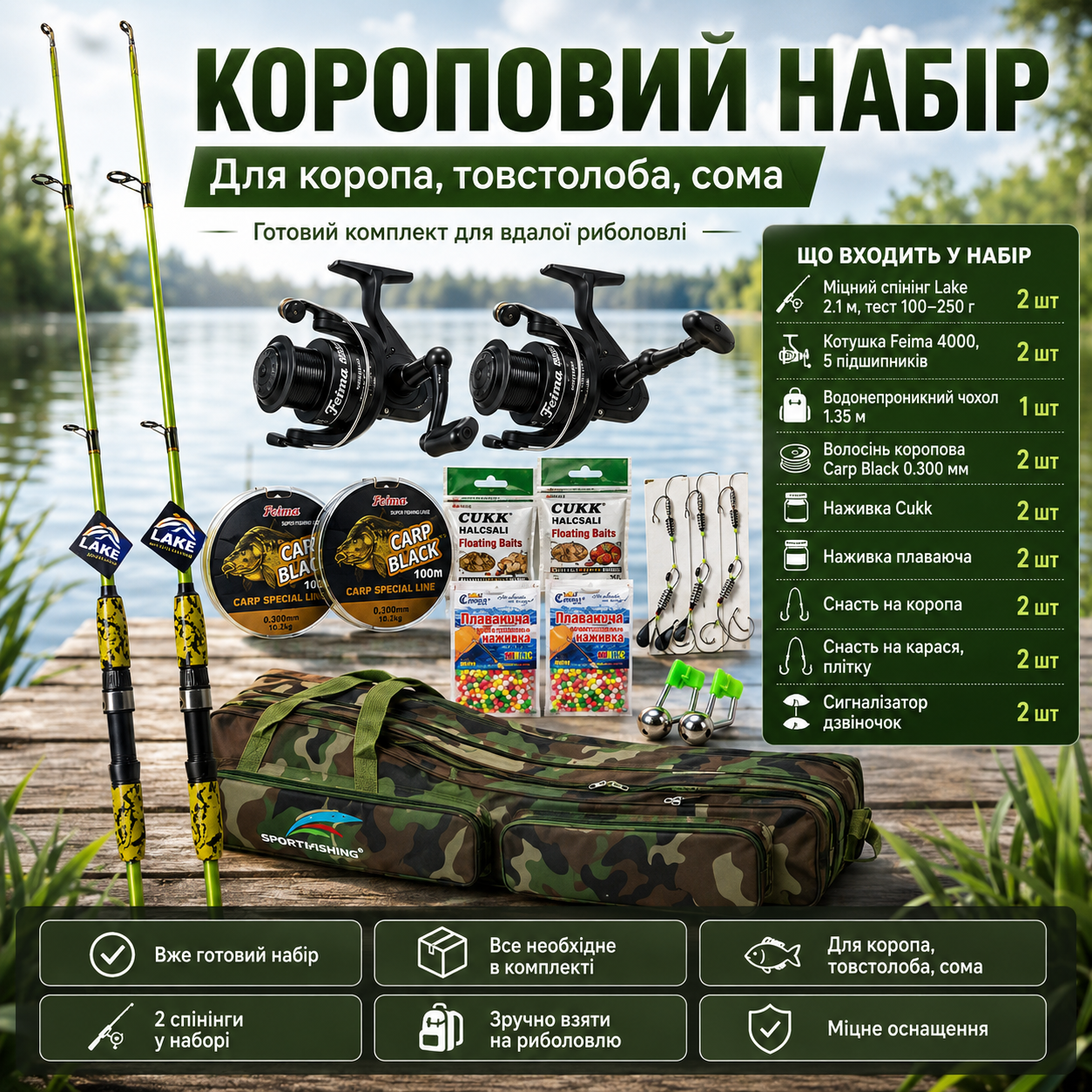 Короповий набір Рибака